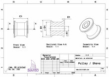 Load image into Gallery viewer, Small Spare Guiding Pulley for HARKEN Blocks, fits LAGOON 380 Tracks