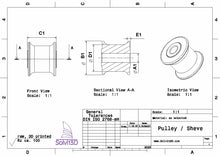 Lade das Bild in den Galerie-Viewer, Large Spare Pulley for HARKEN Blocks, fits LAGOON 380 Tracks