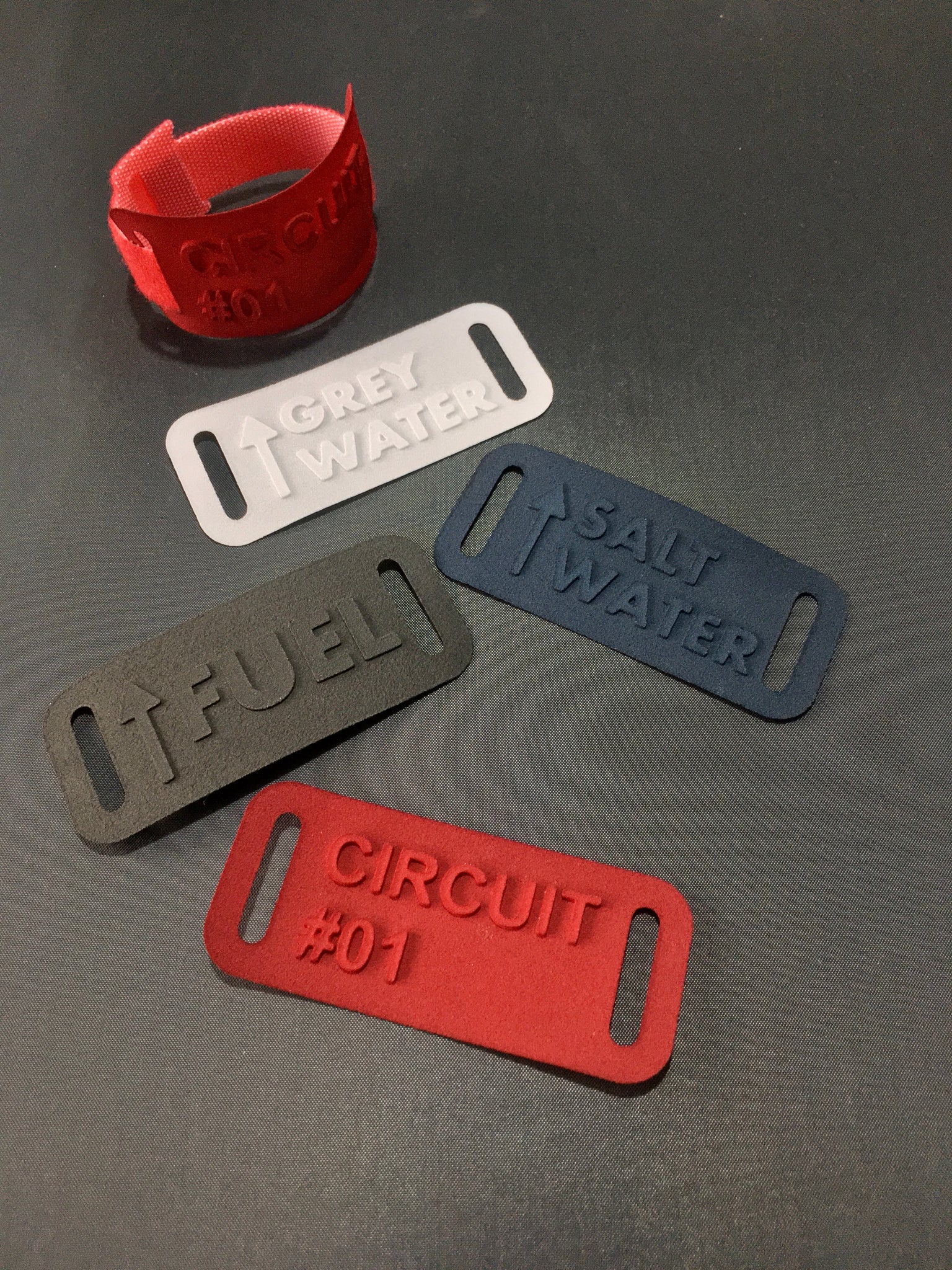 Water Line Tags Hose labels / Lettering / Wiring label / Tag – Solvit3D